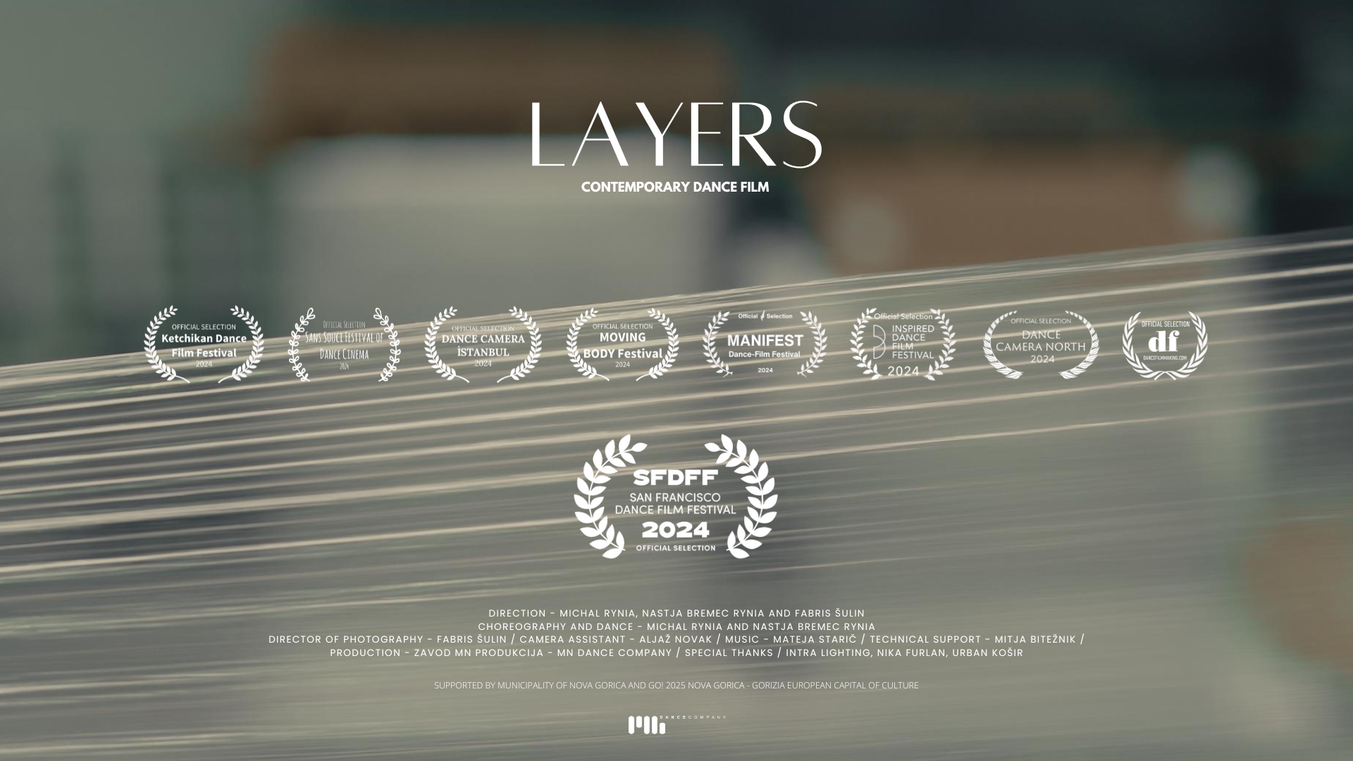 MN Dance Company's "Layers" Selected for Prestigious Film Festivals Across the Globe